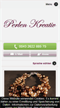 Mobile Screenshot of perlenkreativ.com